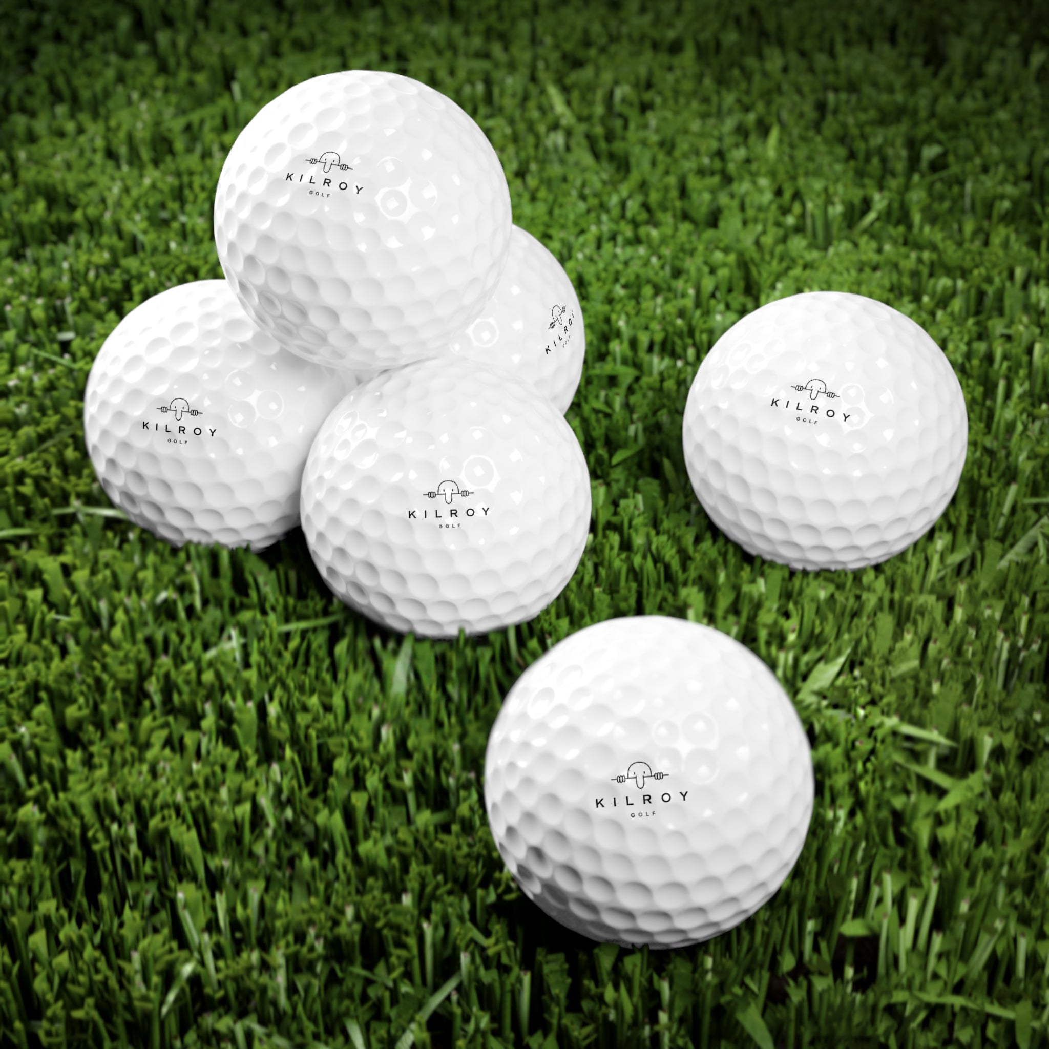 Kilroy Golf Balls, 6pcs